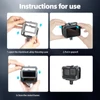 Kép 10/12 - TELESIN alumínium cage GoPro Hero 9 / Hero 10 / Hero 11 / Hero 12 akciókamerákhoz (GP-FMS-901)