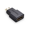 Kép 1/2 - UGREEN 20101 Mini HDMI - HDMI adapter fekete