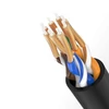 Kép 12/17 - Ugreen Ethernet patchcord kábel RJ45 Cat 6A UTP 1000Mbps 5 m fekete (70654)