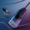 Kép 5/17 - Ugreen Ethernet patchcord kábel RJ45 Cat 6A UTP 1000Mbps 5 m fekete (70654)