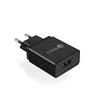 Kép 1/3 - Ugreen hálózati töltő adapter CD122, 18W, QC 3.0, USB (fekete)