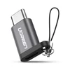 Kép 1/9 - Ugreen micro Micro USB/USB Type-C átalakító adapter rögzítővel szürke