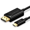 Kép 6/11 - Ugreen Unidirekciós USB Type-C - Display Port 4K 1.5m Fekete (MM139) Adapter Kábel