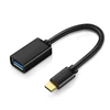 Kép 1/13 - Ugreen USB/USB-C Type-C 3.0 OTG kábel/ átalakító adapter fekete