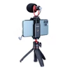 Kép 3/7 - ULANZI combo 2 vlogger kit, videós szett mobiltelefonhoz (1914), telefontartó, mikrofon, mini tripod