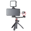 Kép 4/5 - ULANZI PT-8 vlogger tartókonzol fényképezőhöz/mobiltelefonhoz 1/4-es csatlakozással, vakupapucs foglalattal