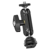 Kép 8/36 - ULANZI R098 dupla gömbfejes Magic Arm vakupapucs adapterrel (2954)