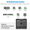 Kép 4/9 - USB Vezetékes 1D/2D vonalkódolvasó, QR kód olvasó asztali (YHD-9500D)