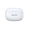 Kép 1/4 - BOYA Mini 13 Ultrakompakt vezeték nélküli mikrofon 2 adó + 2 vevő (USB-C + Lightning csatlakozó) + 1 töltőtok. Fehér