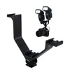 Kép 7/7 - Viltrox VL-125 fém V formájú dupla vakutartó adapter