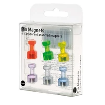 Bi-Office Táblamágnes Bi-Office 6 db/csomag térképtű formájú 