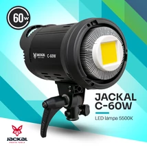 Jackal C-60W 5500K COB LED videólámpa