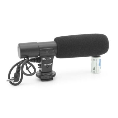 MIC 01 puska mikrofon 3,5 mm stereo csatlakozással