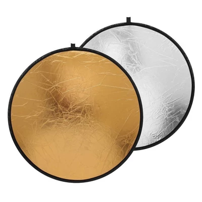 2 in 1 arany/ezüst derítő, derítőlap 110cm