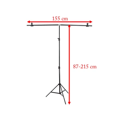 215/155cm portré háttértartó állvány (BMT200)