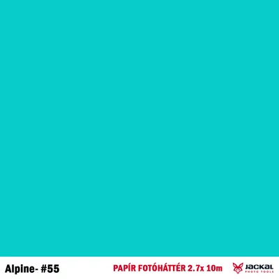 Jackal BGP-55 2.7x10 méter alpesi kék papír fotóháttér, háttér