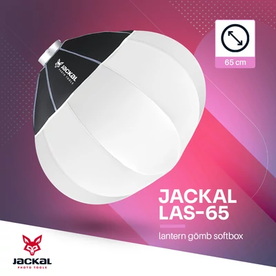 Jackal LAS-65 lantern gömb bowens softbox (65cm)