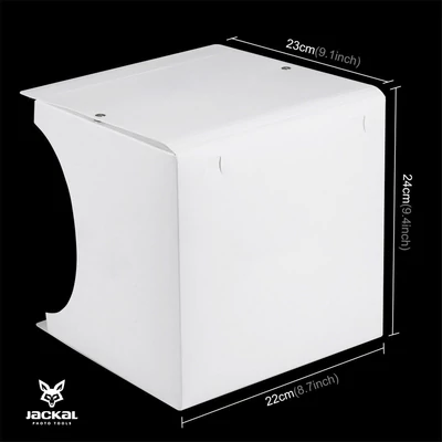 Jackal PB206 tárgysátor 6db háttérrel, USB tápellátással