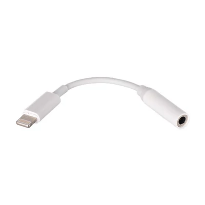 Lightning - 3.5 mm Jack adapter fehér