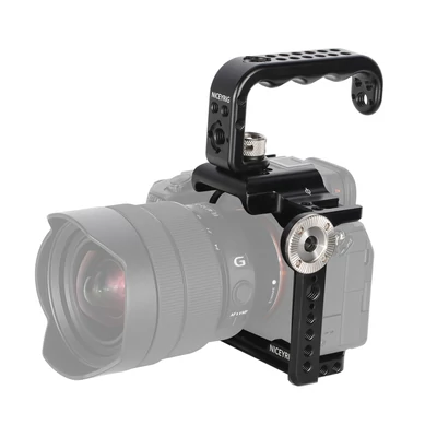 NICEYRIG cage kit Arri Locating felső fogantyúval Sony A7IV/A7RIV/A7S3 kamerákhoz (508)