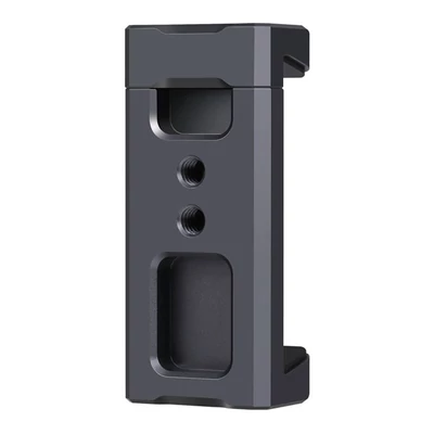PULUZ fém mobiltelefon rögzítő, telefontartó adapter vakupapucs foglalattal (PU3205B)
