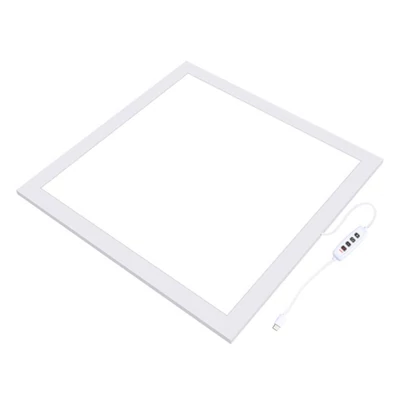 PULUZ LED panel termékfotózáshoz állítható fényerővel 38x38cm, 1200LM, 2800-6500K (PU5139)