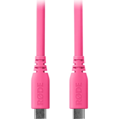 RODE SC27 SuperSpeed USB-C - USB-C összekötő kábel, 2m, rózsaszín