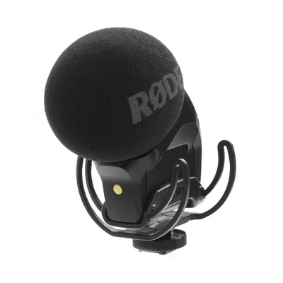 RODE Stereo Videomic Pro Rycote professzionális sztereó videomikrofon Rycote Lyre felfüggesztéssel