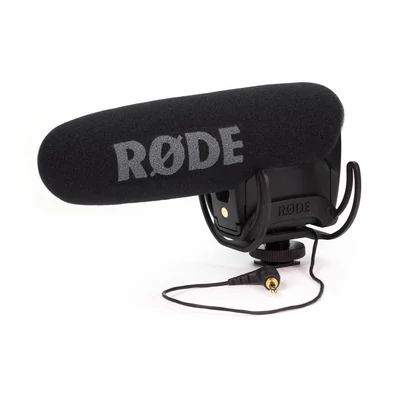 RODE Videomic Pro Rycote professzionális mono videomikrofon Rycote Lyre felfüggesztéssel (9V elemmel működik)