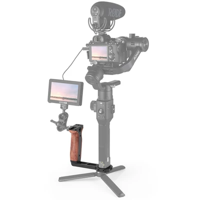 SmallRig fa oldalsó fogantyú DJI Ronin-S/SC/RS 2/RSC 2 és ZHIYUN CRANE 2S/2/V2 és MOZA Air 2/AirCorss 2 gimbalokhoz (BSS2222B)