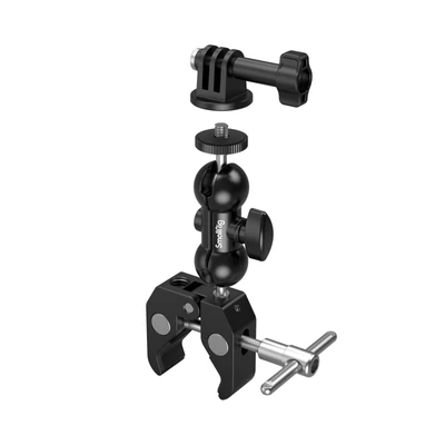 SmallRig multifunkciós rögzítő satu és gömbfejes Magic Arm akciókamera adapterrel (1138B)