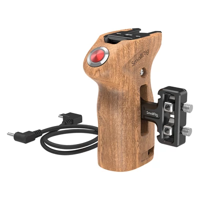 SmallRig oldalsó fa fogantyú, markolat exponáló gombbal Panasonic és Fujifilm MILC kamerákhoz (2934)