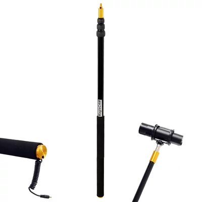 Teleszkópos mikrofonállvány, boom állvány 102-350 cm (MP35)