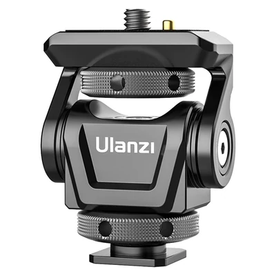 ULANZI U-150 monitortartó 1/4-es csatlakozóval, vakupapucs adapterrel (2407)