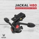 Jackal H80 kétkaros video állványfej, 3D fej